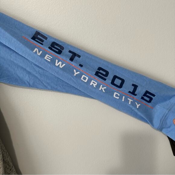 New York City FC deflection raglan pullover hoodie size large NWT fanatics - Picture 7 of 10